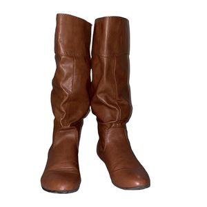 Brown Boots | Mid-Calf | Buckles | 6.5